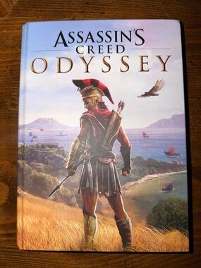 Assassin's Creed Odyssey Hardcover Art/Guide Book - Coastal Hero Cover
